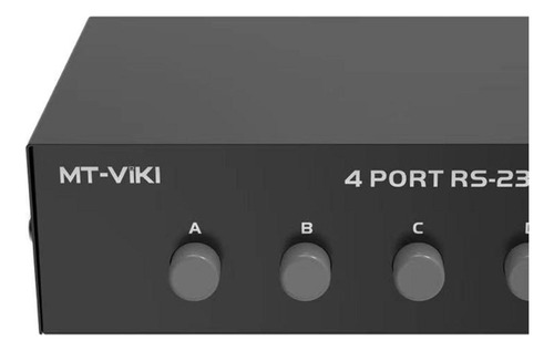 Impresora Db9 Pin Serial Rs232 Interruptor 4 Puerta