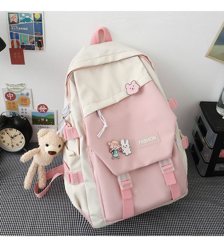 Moda Mochila Estudiantil Universal / Bolso De Computadora