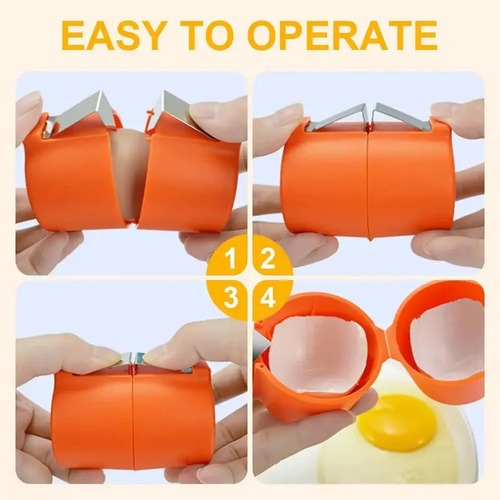 Herramienta Para Romper Huevos Crudos, Utensilios De Cocina,