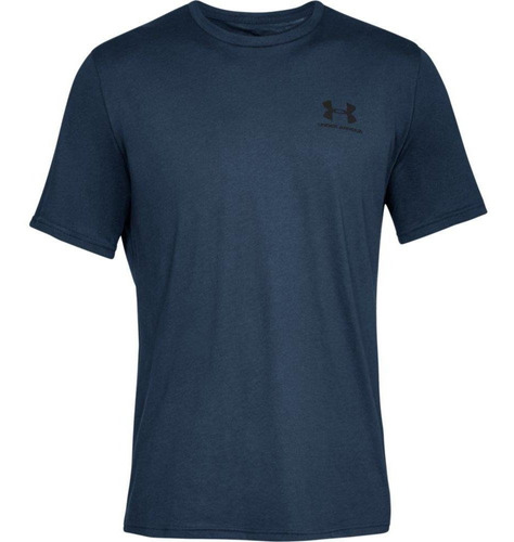 Camiseta Under Armour Sportstyle Left Chest Para Hombre-azul