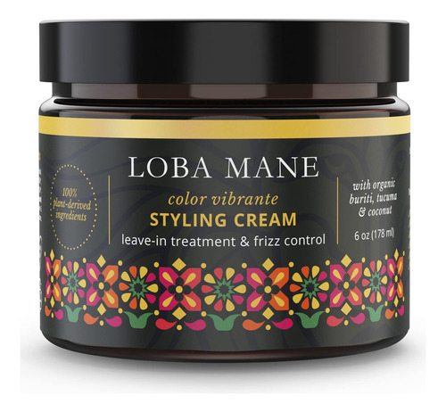 Loba Mane Crema De Peinado De Rizos, Crema Antiencrespamient