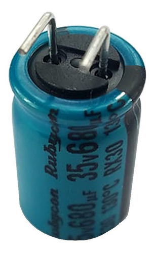 Capacitor Electrolitico 35v 680uf 130° Alta Temperatura