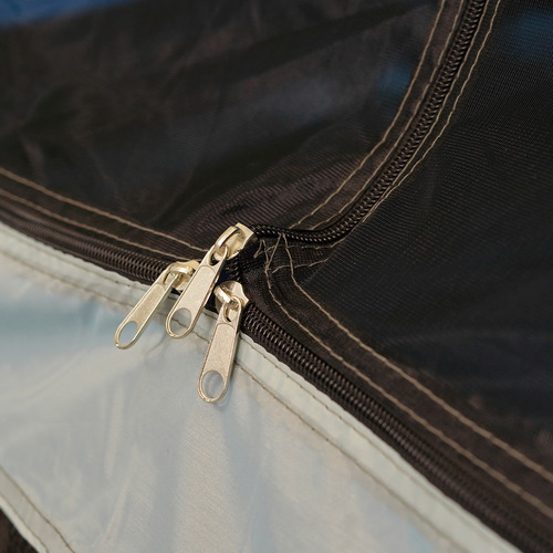 Barraca Camping 2 Pessoas Prova D'água Pu1500 Com Tela Bask