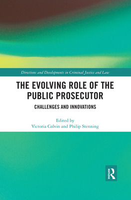 Libro The Evolving Role Of The Public Prosecutor: Challen...