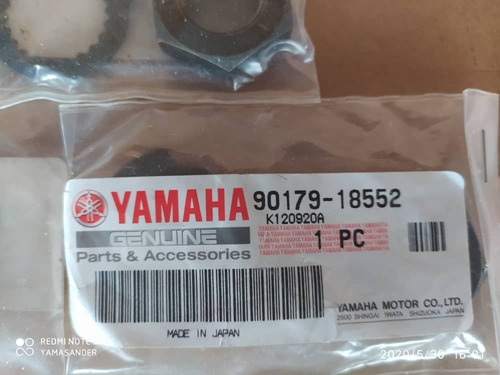 Imagen 3 de 4 de Tuerca Seguro Piñon Yamaha Xt600