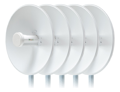 Kit X5 Antena Cpe Ubiquiti Airmax 5 Ghz 22 Dbi 300 Mbps