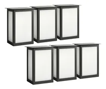 Comprar Aplique de pared iluminacion farol Ilunor 2000 - 6 - 220V - Negro