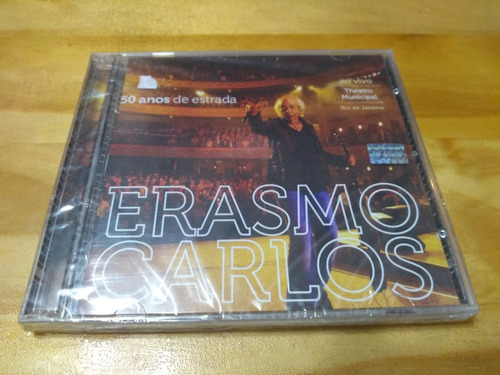 50 Años De Estrada - Erasmo Carlos - Cd / Dvd - Nuevo