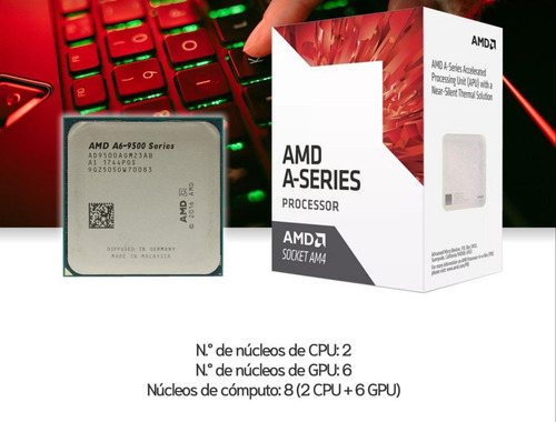Imagen 6 de 6 de Pc Gamer Armada Cpu Amd A6 9500 240gb Ssd Minecraft Roblox