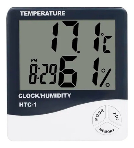 Termometro Higrometro Digital Humedad Temperatura Medidor