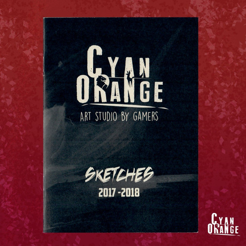 Libro De Arte, Bocetos 2017 - 2018 Por Cyan Orange