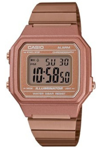 B650wc-5adf - Reloj Casio Retro Cobrizado