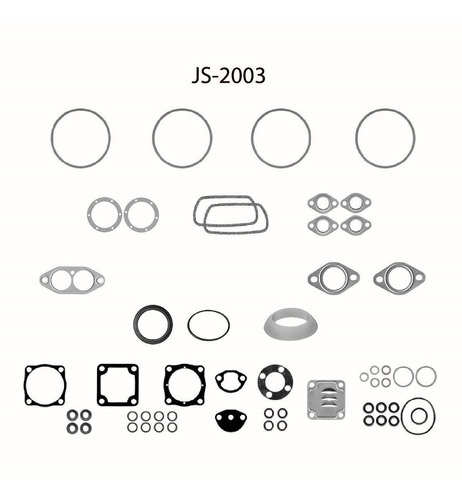 Jgo Completo Juntas Sello V Para Hormiga 1600 Cc 1.6l 68-96 