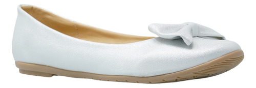 Flats Blancas Balerinas Zapatos Niñas Lady Lorens 245