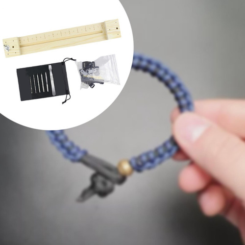 Plantilla De Paracord De Madera, Fabricante Largo 6 Pines