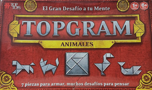 Juego De Mesa P/ Chicos Topgram Animales Top Toys