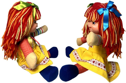 Imagem 3 de 4 de Rara Boneca Emilia Sitio Do Picapau Pica Pau Amarelo Estrela