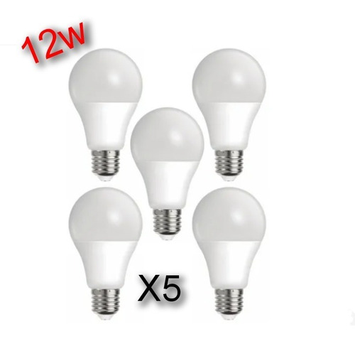 Lampara Led 12w Pack Por 5 Unidades- Garantizados- Lam2914