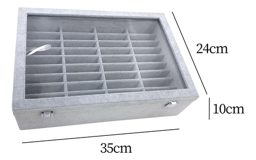 Bandeja Organizadora De Joyas, Soporte De Gris