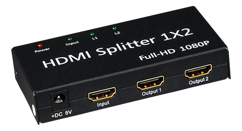 Splitter Hdmi 1 X 2 Taika Tk-sp200 4k 2k Full Hd 3d Divisor