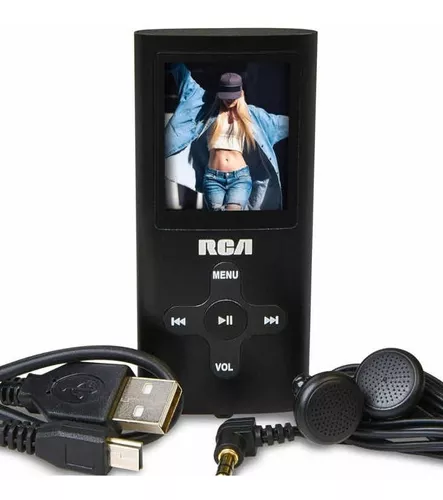 Reproductor MP3 y Video RCA M6204, 2 4GB Radio FM