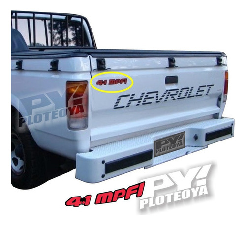 Calco 4.9 Mpfi Chevrolet Naftera C20 D20 - Ploteoya