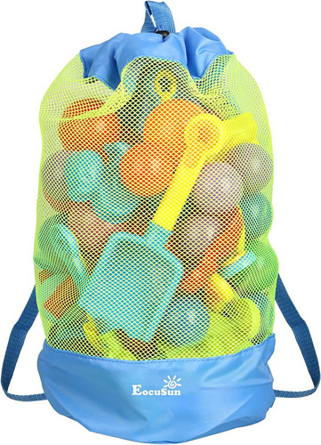 Eocusun Bolsa De Playa De Malla Grande Tote Durable Sand Awa