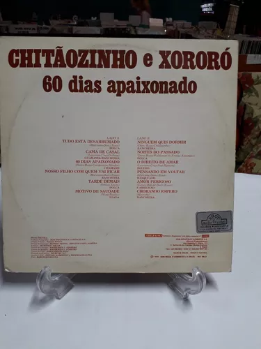 DISCO DE VINIL - CHOTAOZINHO E XORORO - 60 DIAS APAIXON