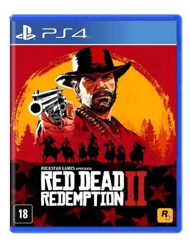 Jogo Red Dead Redemption 2 Ps4 Mídia Física 2 Discos C/ Mapa