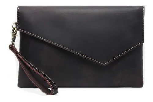 comprar Bolso De Mano Mini Maletin Cuero Genuino Para Hombre Mujer