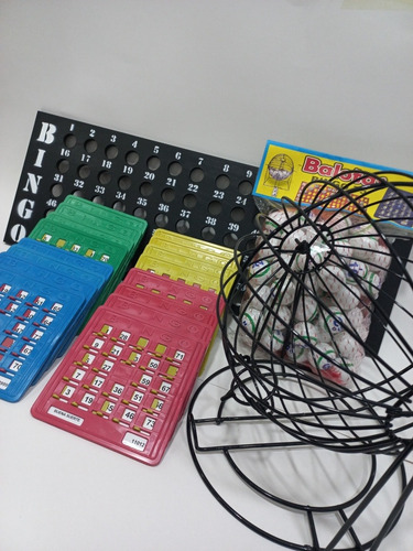 Imagen 2 de 4 de Bingo Profesional 20 Tablas Plasticas