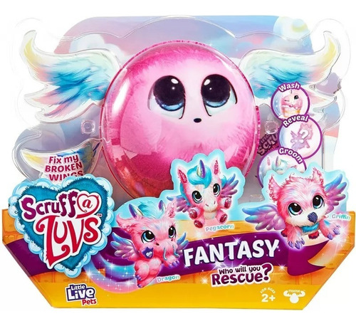 Peluche Mascota Scruff A Luvs Fantasy