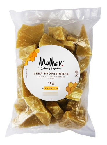 Cera Depilatoria Profesional Mulher 1kg