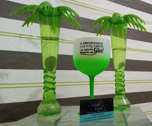 Imagem 8 de 10 de 30 Taça De Gin 580 Ml Degradê E Personalizada Com 1 Cor