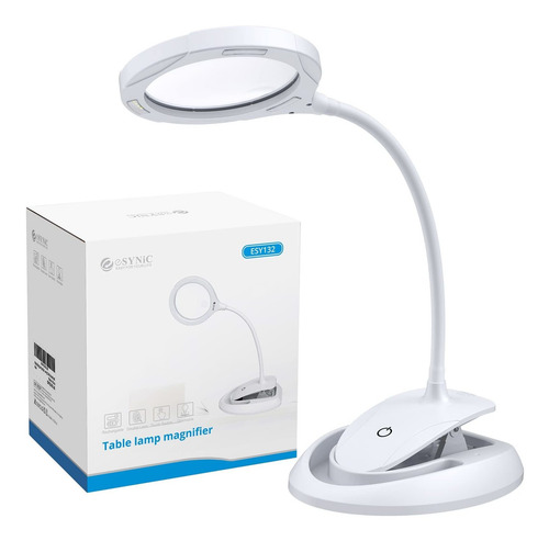 Lupa Led 5x 10x Lámpara De Aumento Lupa Recargable Usb...