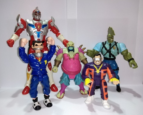 Figuras Vintage Variadas Playmates Tmnt James Bond Piratas