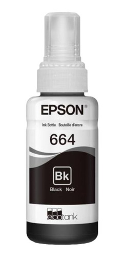 Tinta Epson Original 664 Negra