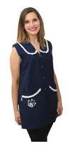 Comprar Guardapolvos Maestras Azul Marino Con Canesu T-3 Sin\u002Fint