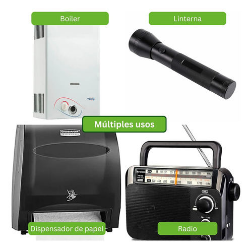 Paquete De 2 Pilas C Oxyglow Recargables Usb C 5600mwh 1.5v Carga Rápida Alta Duración Ideales Para Juguetes, Linternas (verde)