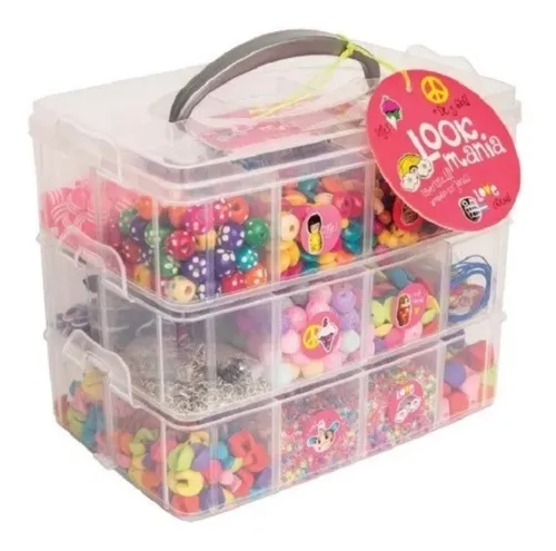 comprar Lookmania Valija 3 Pisos Grande - Arma Joyas Mostacillas 
