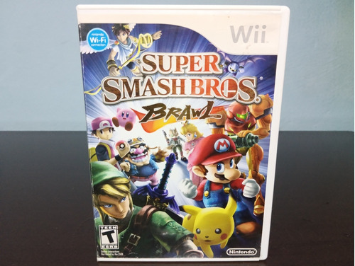 Super Smash Bros Brawl Nintendo Wii Original Garantizado (: