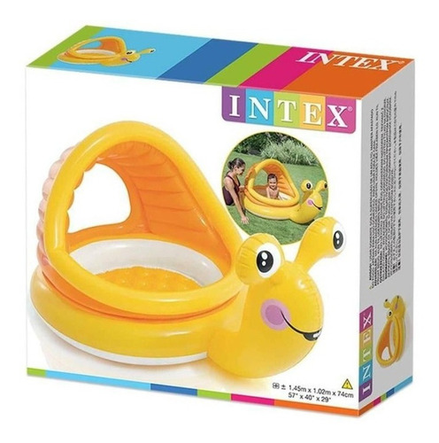 Pileta inflable redonda Intex 57124 53L amarilla