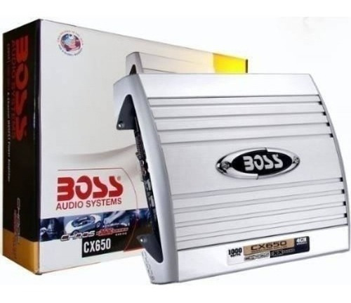 Planta Boss Cx650 1000w 4 Canales