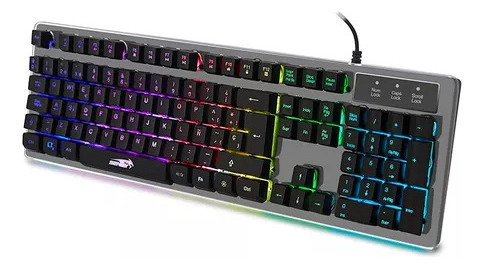 Teclado Gamer Rgb Español Sentey