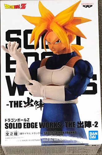 Trunks Super Saiyan Solid Edge Works Figura Banpresto