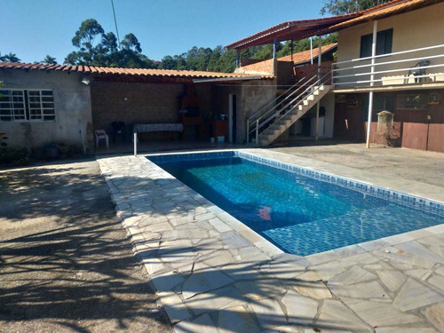 1.000 M², Casa Com 02 Dormitórios, Churrasqueira E Piscina!!