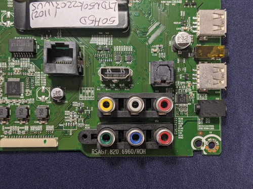Imagen 3 de 3 de Mainboard Hisense 50h5d / 2203wus(1102) / Rsag7.820.6960/roh