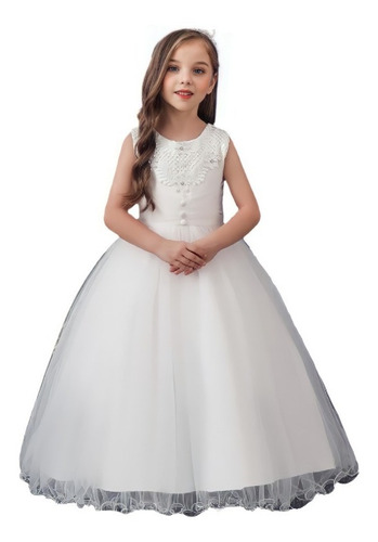 Vestido De Gala, Bautizo, Paje Para Niña Y Bebé