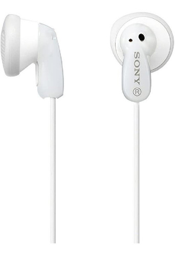 Audifonos Alambricos  Fashion Earbuds Blanco Mdr-e9 Sony