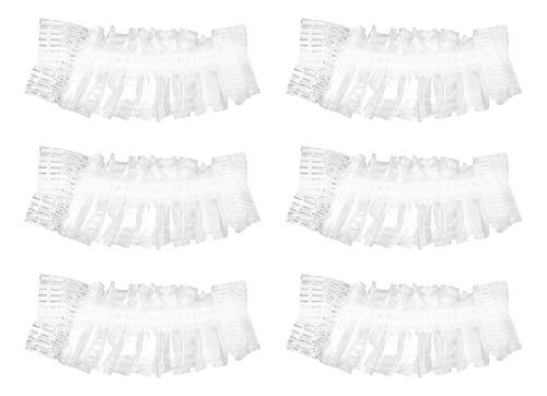 Cubreorejas Transparentes, 100 Unidades, Desechables, Suaves